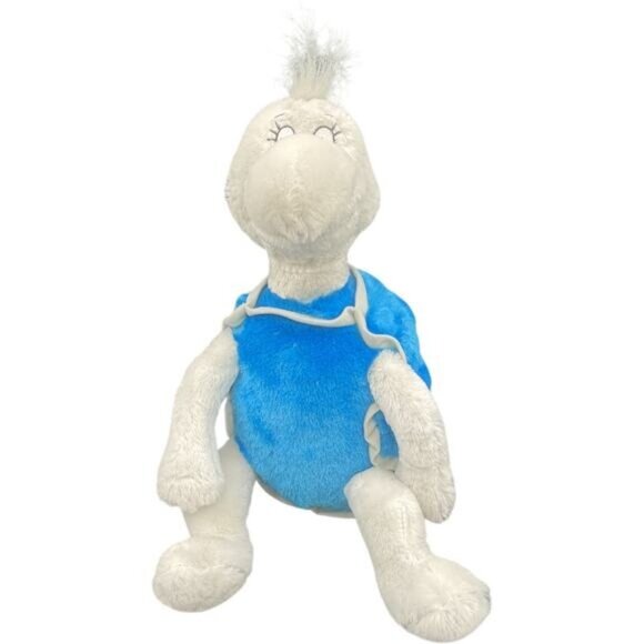 Kohls Cares Dr Seuss Yertle the Turtle Plush Stuffed Animal 16" Blue Gray - Picture 1 of 3